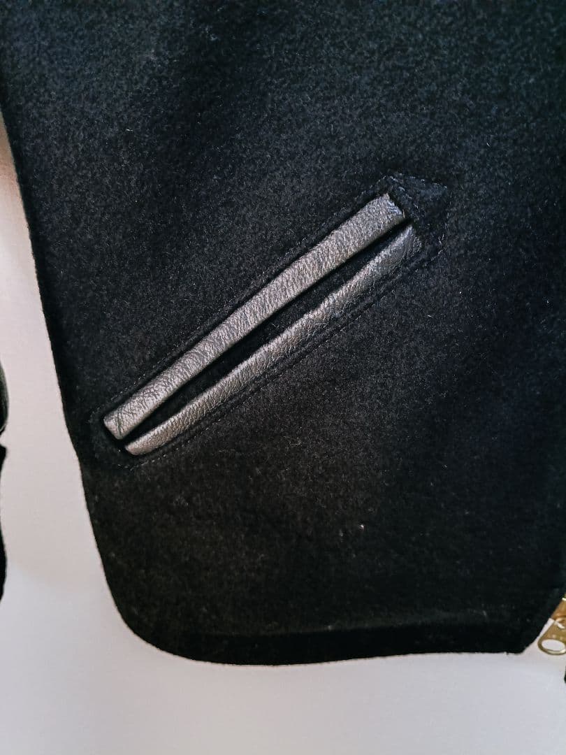 美品 SKOOKUM スタジャン ブラック MADE IN USA 38