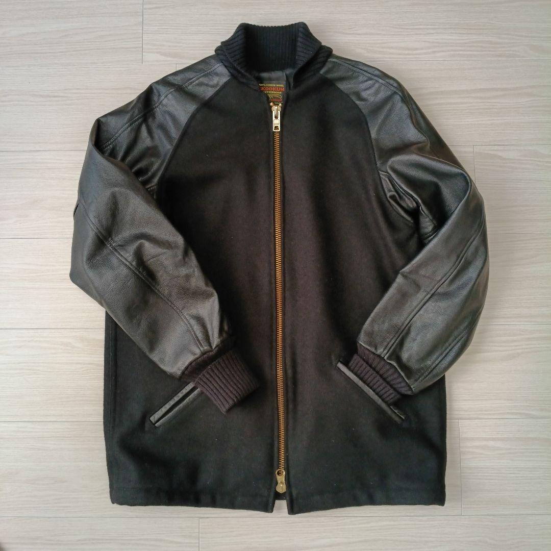 美品 SKOOKUM スタジャン ブラック MADE IN USA 38