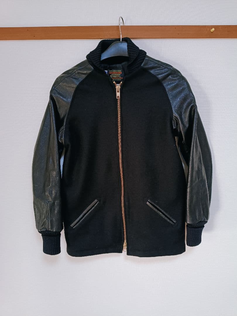 美品 SKOOKUM スタジャン ブラック MADE IN USA 38