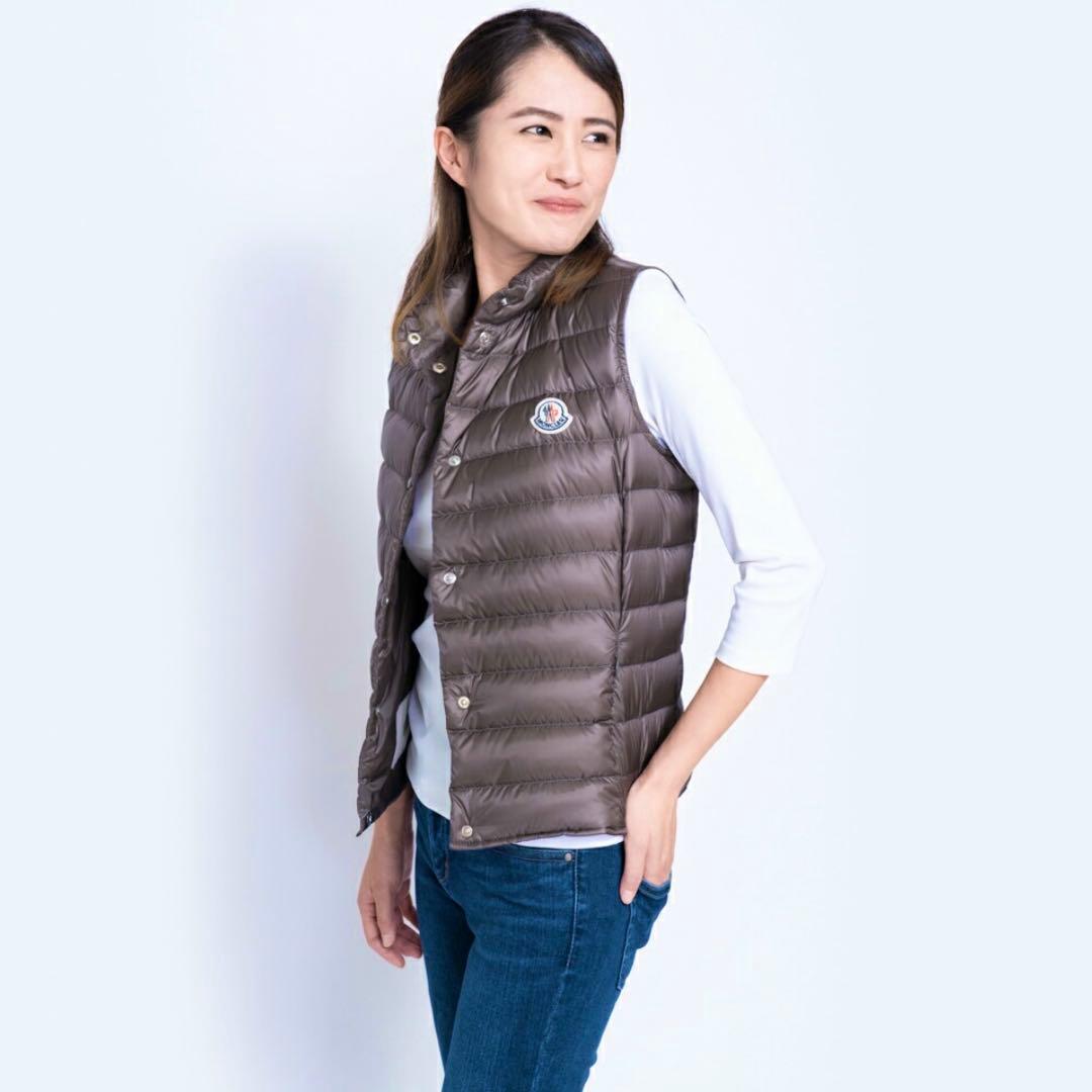 MONCLER LIANE size1 ライトダウンベスト レディース