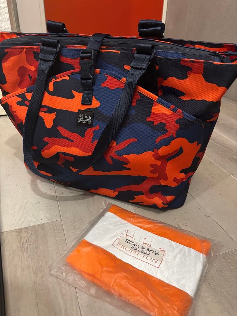 【BROMPTON】トートバッグ CAMO 20L フロントバッグ