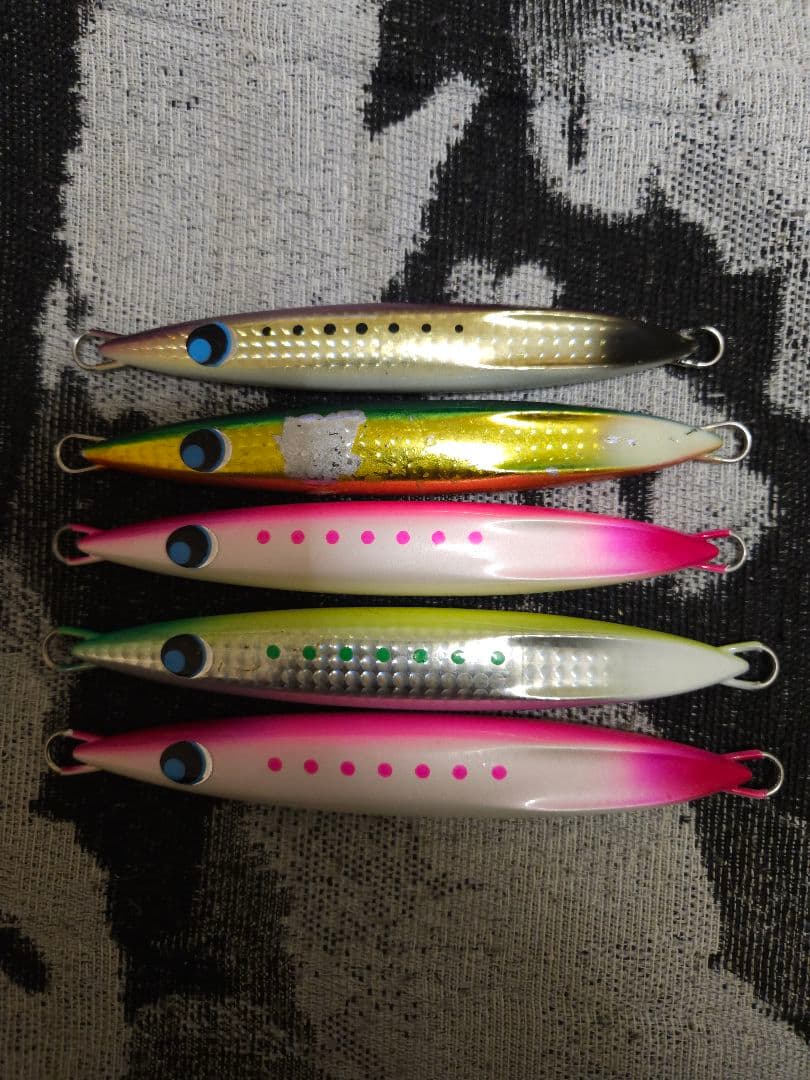 ウロコジグショート 計5本セット 限定カラー有り 150g 180g 210g