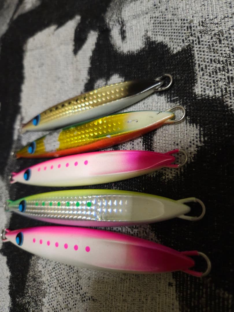 ウロコジグショート 計5本セット 限定カラー有り 150g 180g 210g