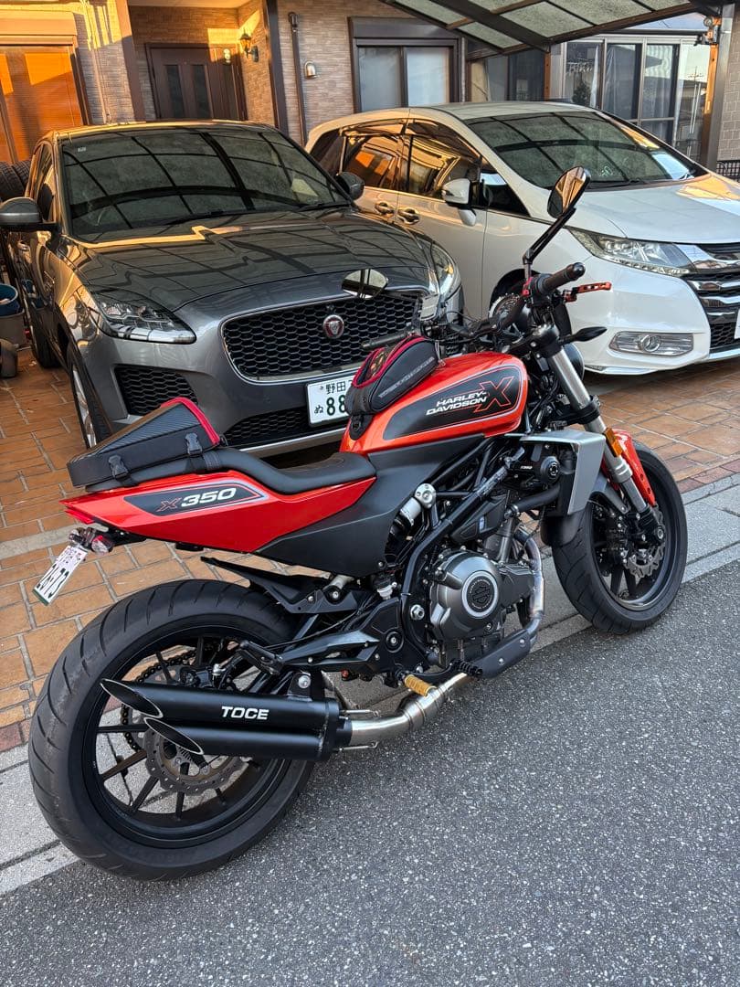 X350 ネイキッドバイク TOCEマフラー