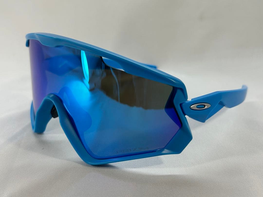【美品】Oakley スポーツサングラス 青