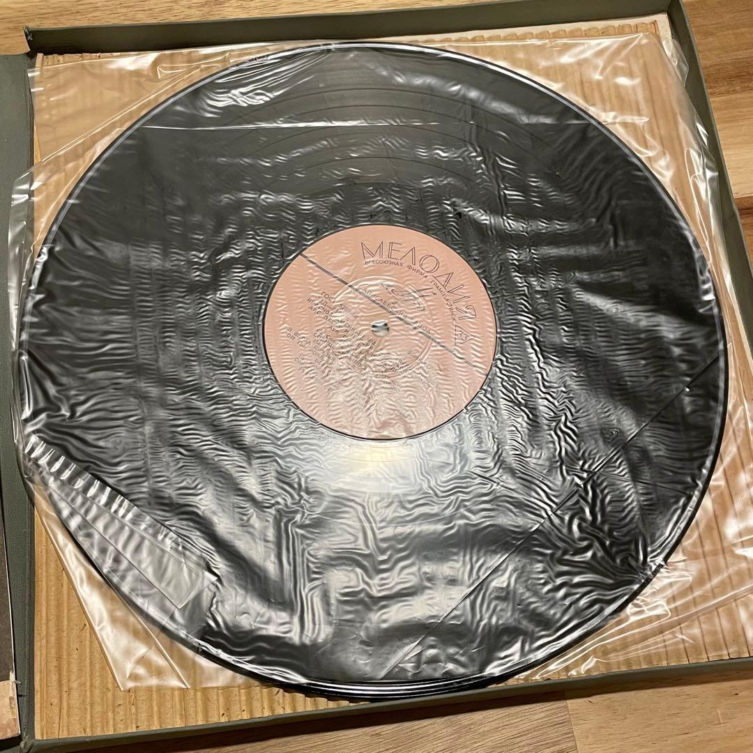 【激レア】ソビエト軍アレクサンドロフ　レコード　2枚入り　サイン入り