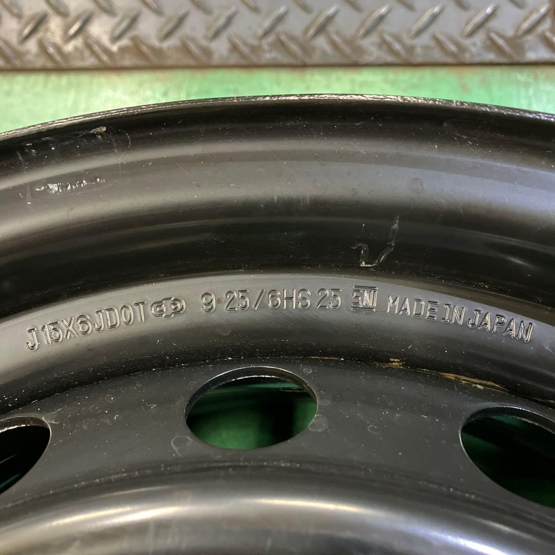 ハイエース純正ホイール4本セット15インチ新車外し