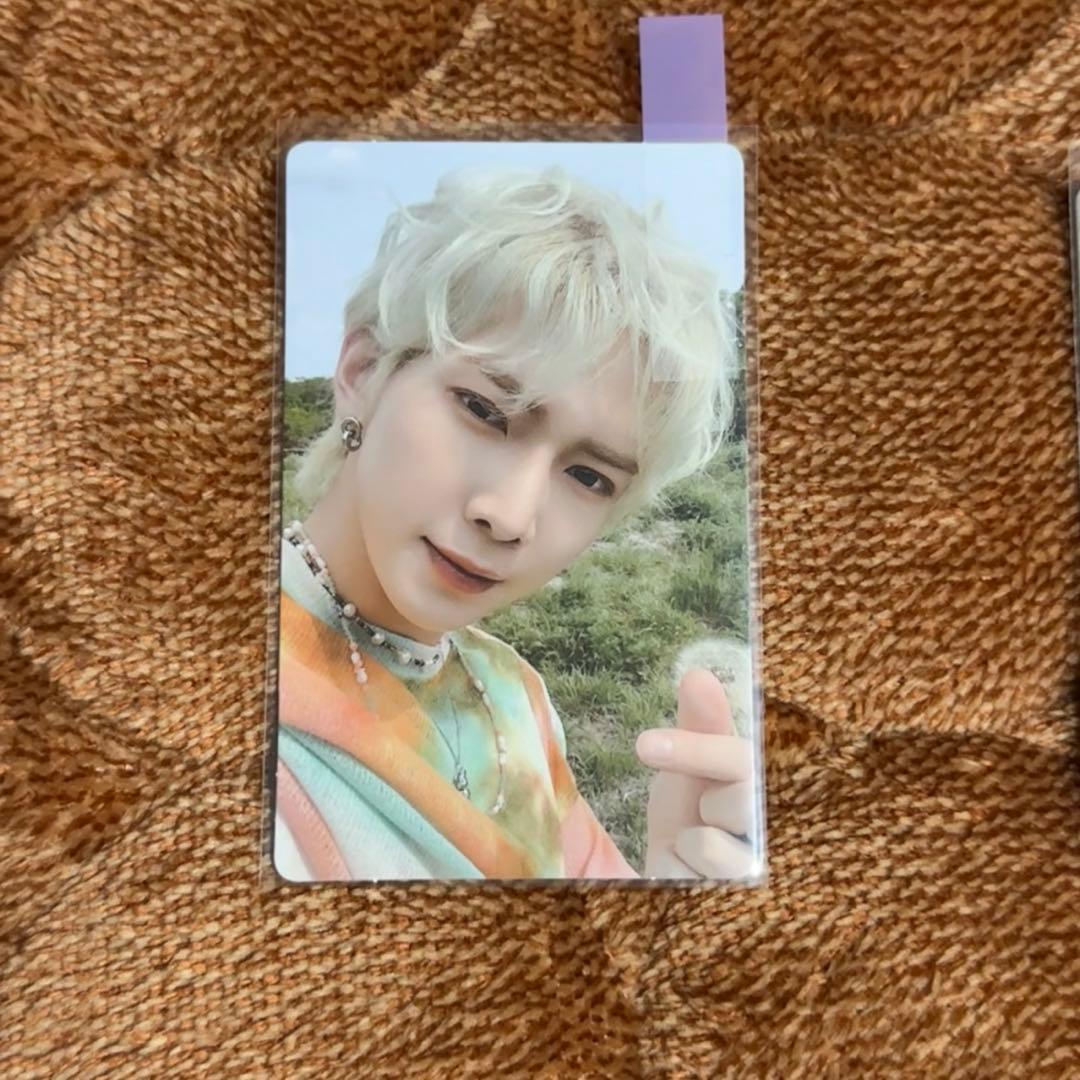 ATEEZ フォトブック　トレカ　ウヨン　ヨサン