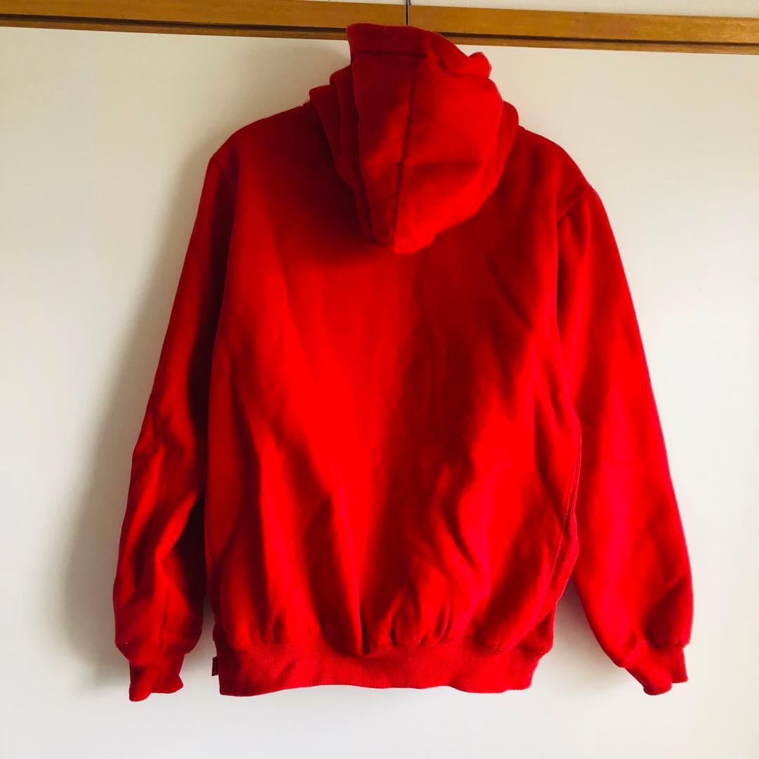 シュプリーム パーカー Lサイズ 赤