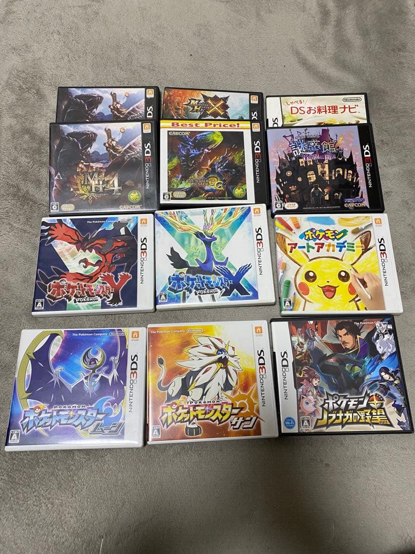 Nintendo 3ds ds ソフト まとめ売り