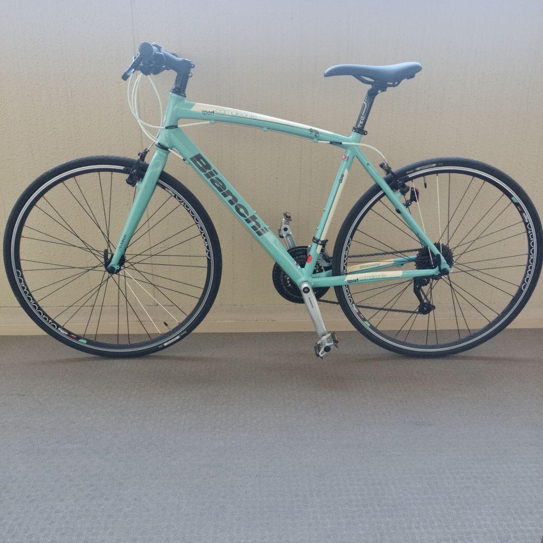 タコ【発送可】室内保管　ビアンキ クロスバイク カメレオンテ２