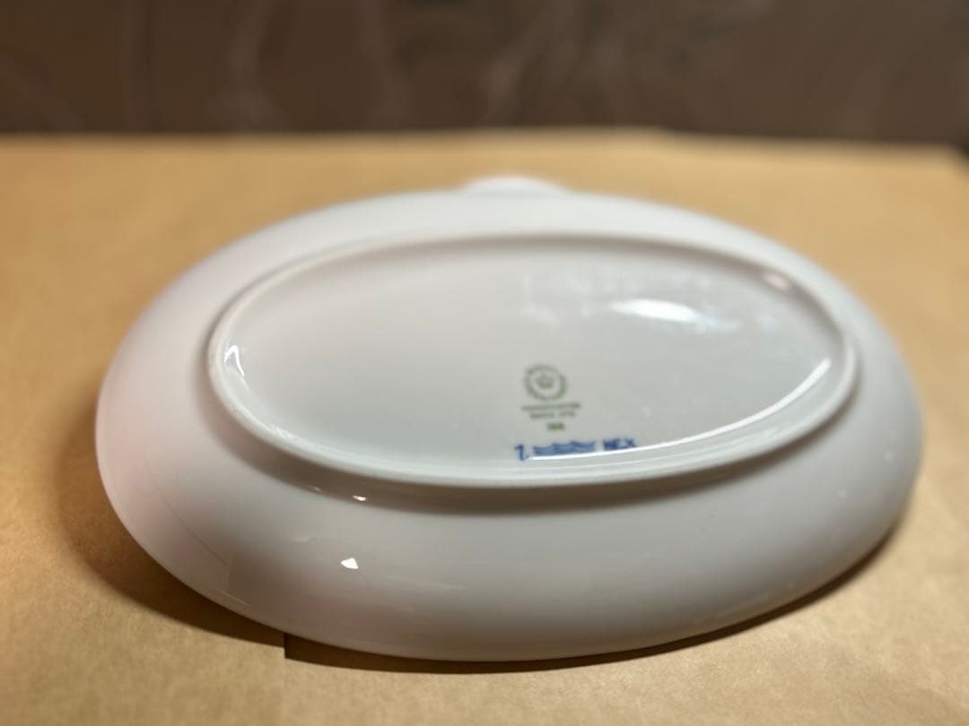 ロイヤルコペンハーゲンブルーブルーテッドプレインオーバルディッシュ23.5