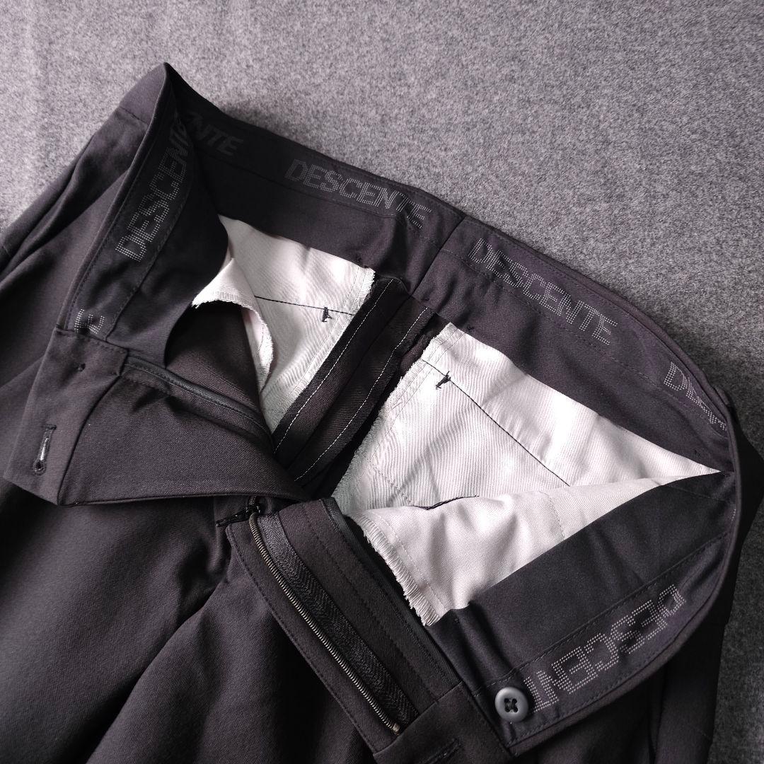 近年モデル DESCENTE GOLF O LL ストレッチゴルフパンツ 黒