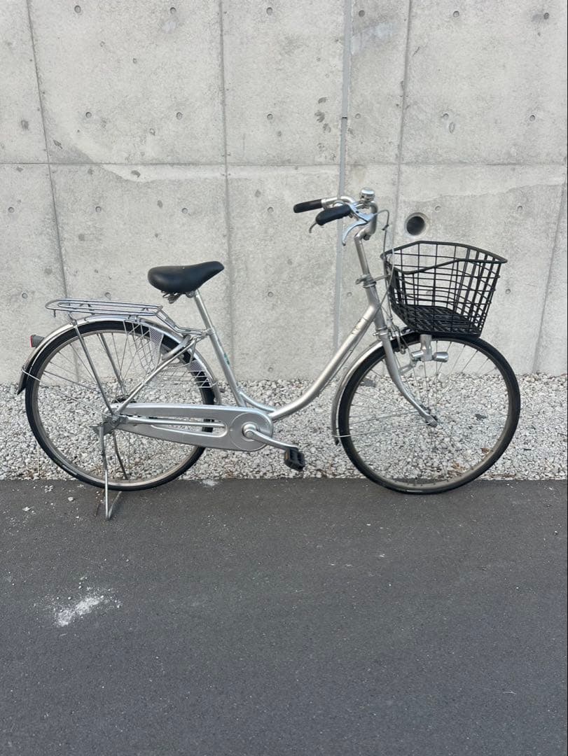 R58 愛知 ブリヂストン B2A E60U1 エブリッジ 26インチ シルバー