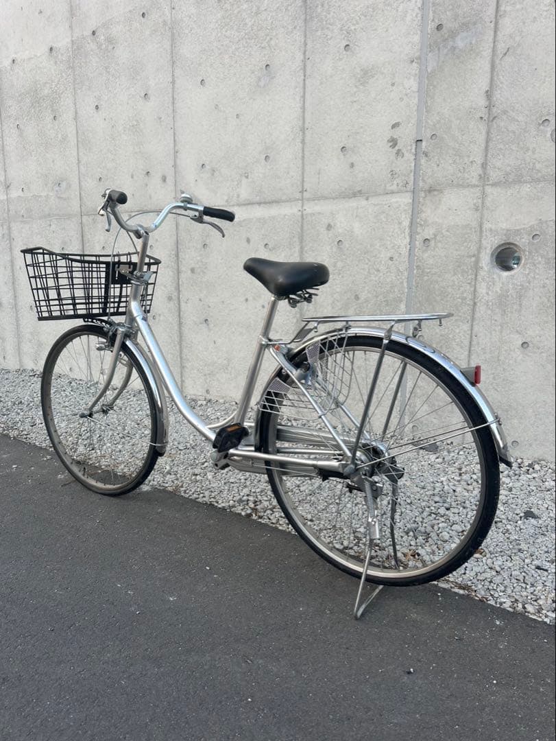 R58 愛知 ブリヂストン B2A E60U1 エブリッジ 26インチ シルバー