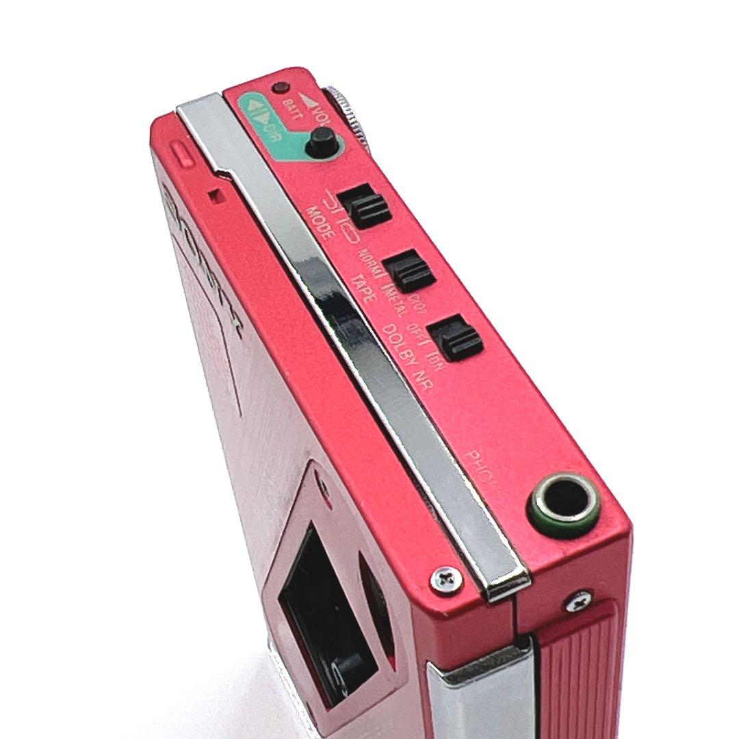 【美品・動作品】 SONY WM-101 カセットウォークマン 希少色　再生OK