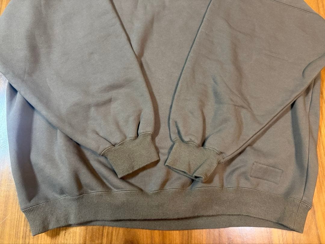 Curensology＆RC フレンチテリービッグトレーナー♢カーキ