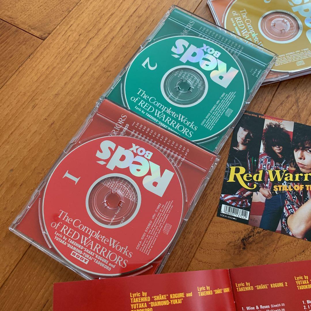 CD '92 Red's BOX ザコンプリートワークスオブレッドウォリアーズ