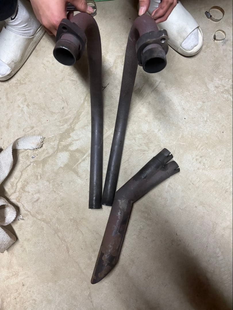 Y.Y-F マフラー　GS400