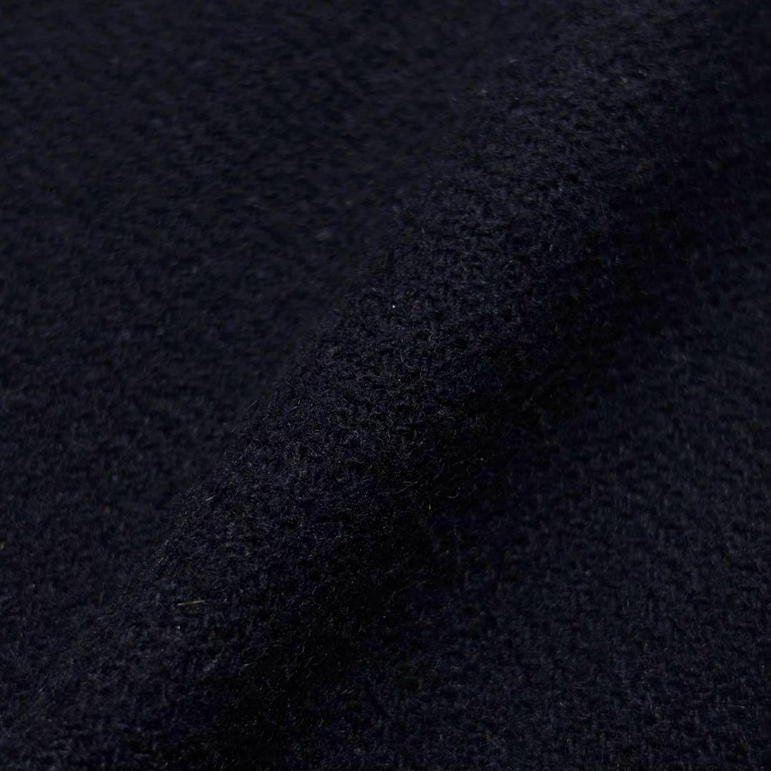 【USA製】ポストオーバーオールズ ウールピーコート 10ボタン M ネイビー