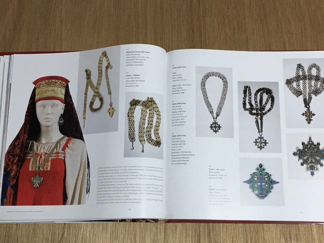 ロシアの民族衣装　本