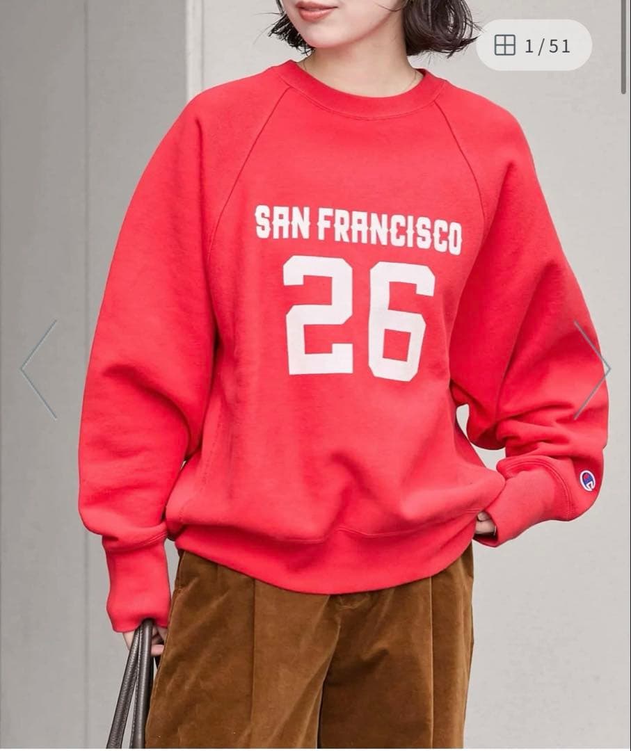 ジャーナルスタンダード別注　チャンピオン　リバースウィーブ　スウェット