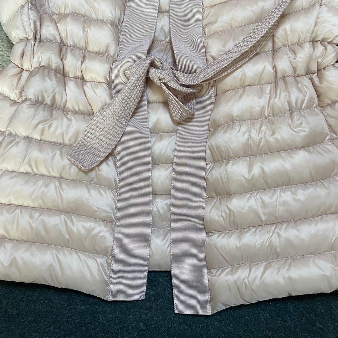 MONCLER モンクレール ダウンベスト レディース ライトピンク USED