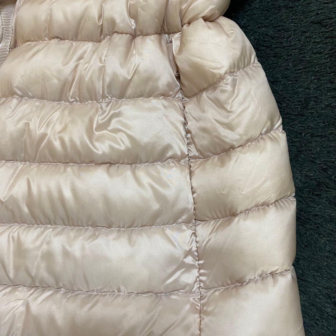 MONCLER モンクレール ダウンベスト レディース ライトピンク USED