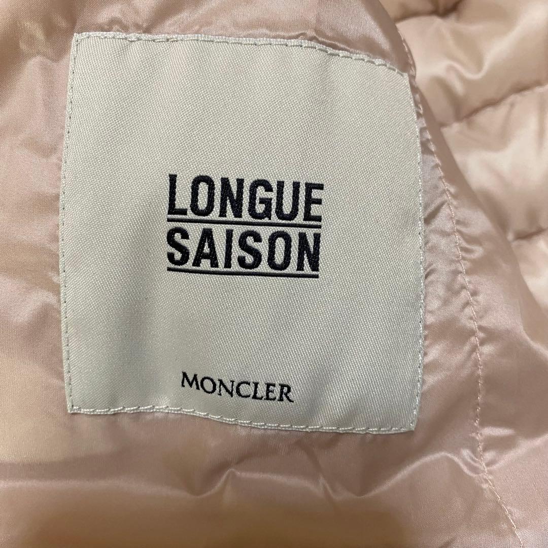 MONCLER モンクレール ダウンベスト レディース ライトピンク USED
