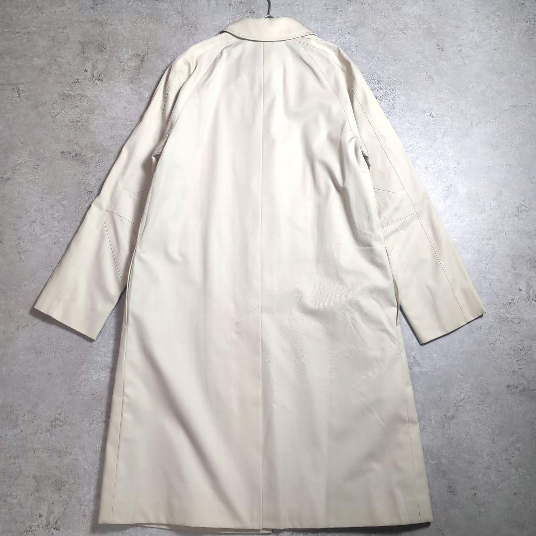 【希少】アクアスキュータム 袖ユニオンジャック ステンカラーコート 裏地チェック