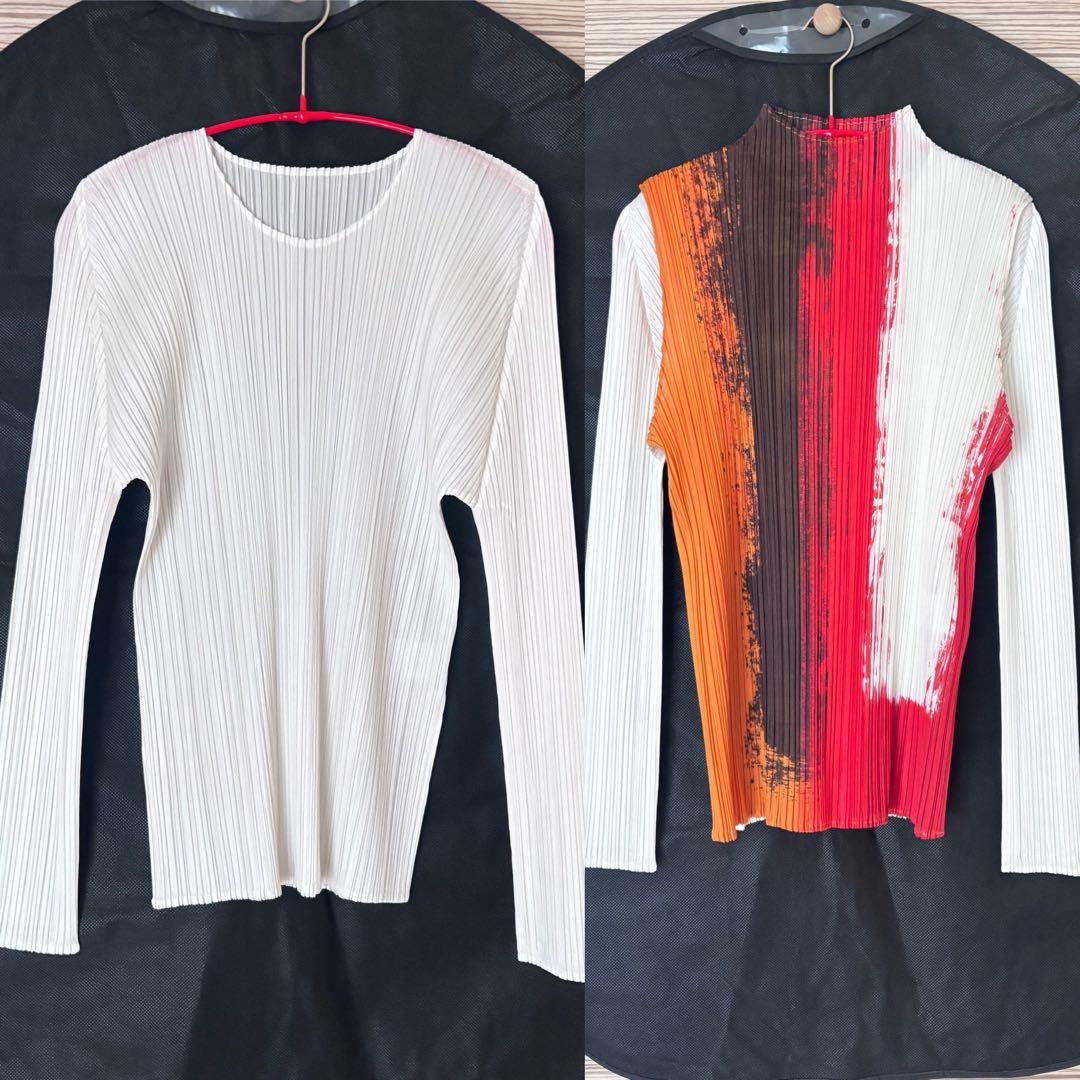 2026SS PLEATS PLEASE MONTHLY COLORSトップス白