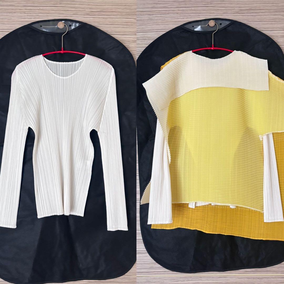 2026SS PLEATS PLEASE MONTHLY COLORSトップス白