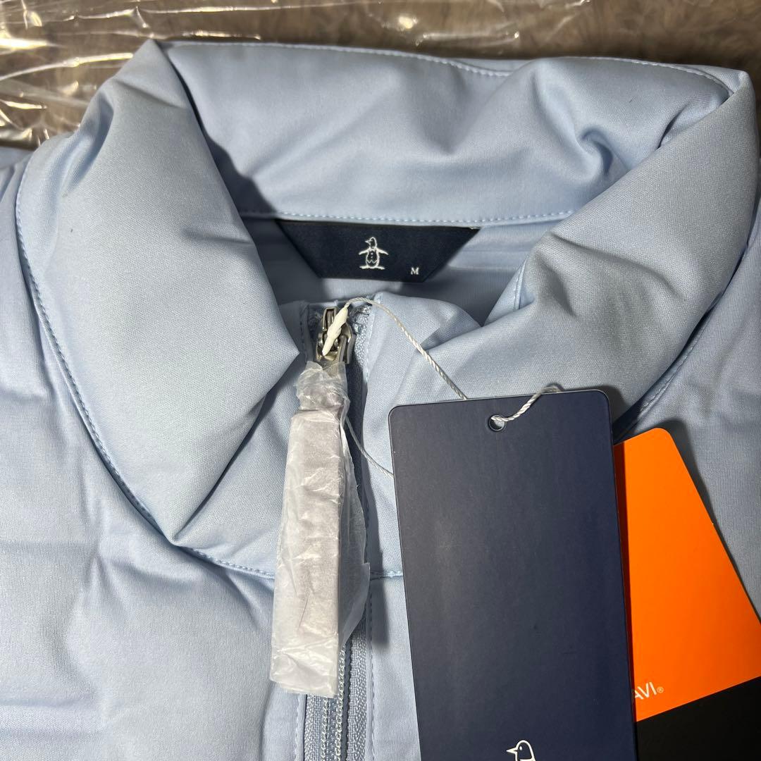 マンシングウェア ブルゾンストレッチ 撥水 防風 ヒートナビ 軽量 ゴルフ