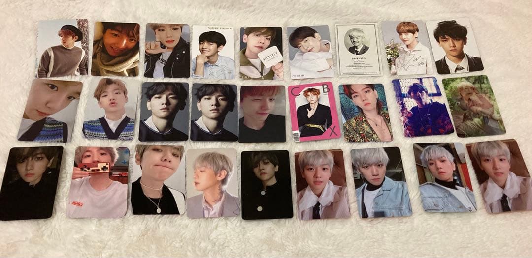 EXO ベク　ベッキョン　トレカ