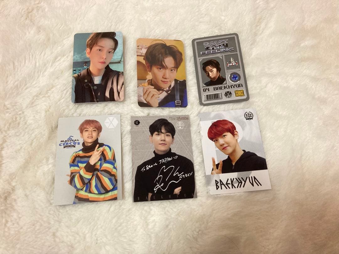 EXO ベク　ベッキョン　トレカ