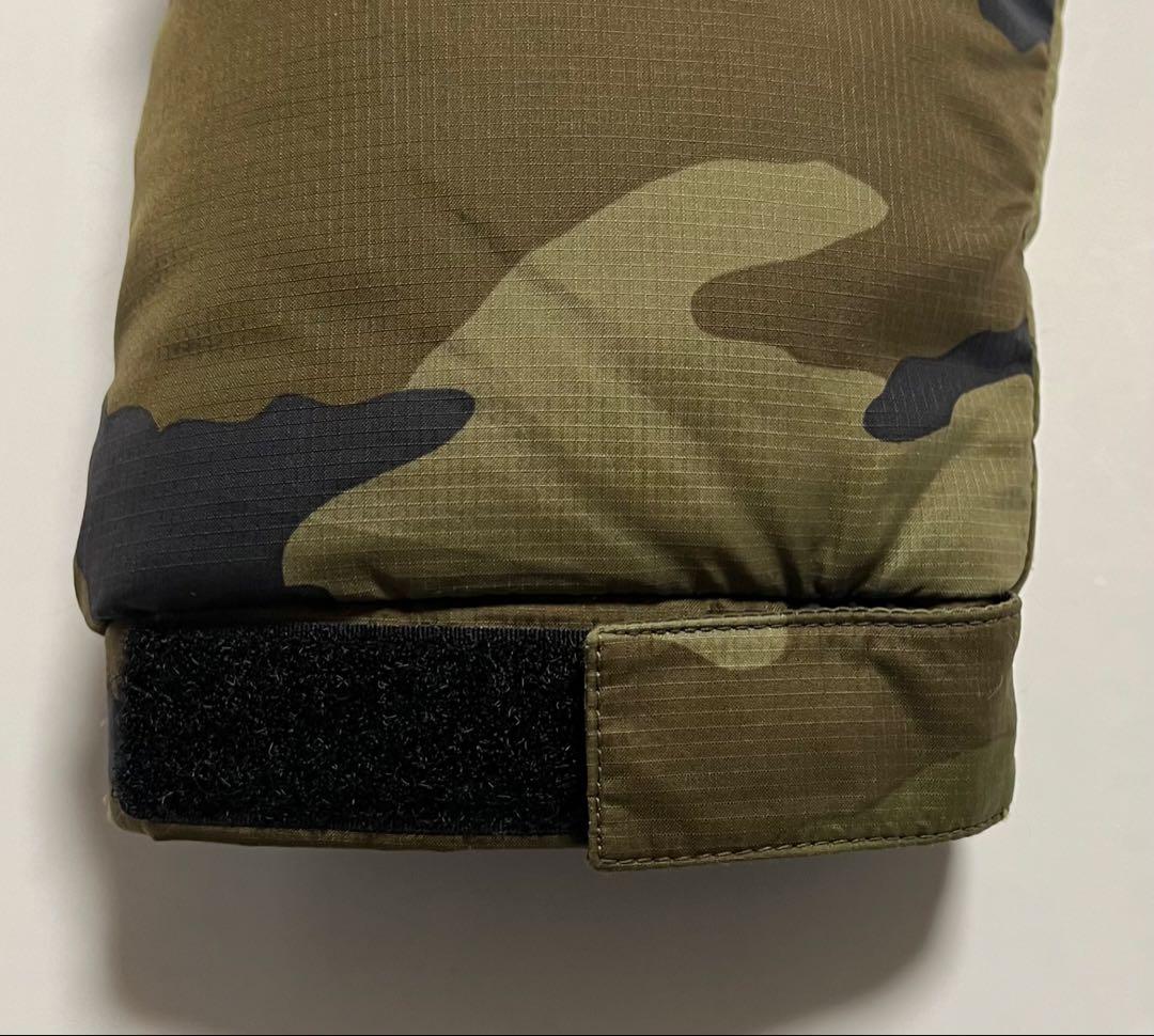 ノースフェイス キッズ ノベルティー ヌプシジャケット ダウン 迷彩 120