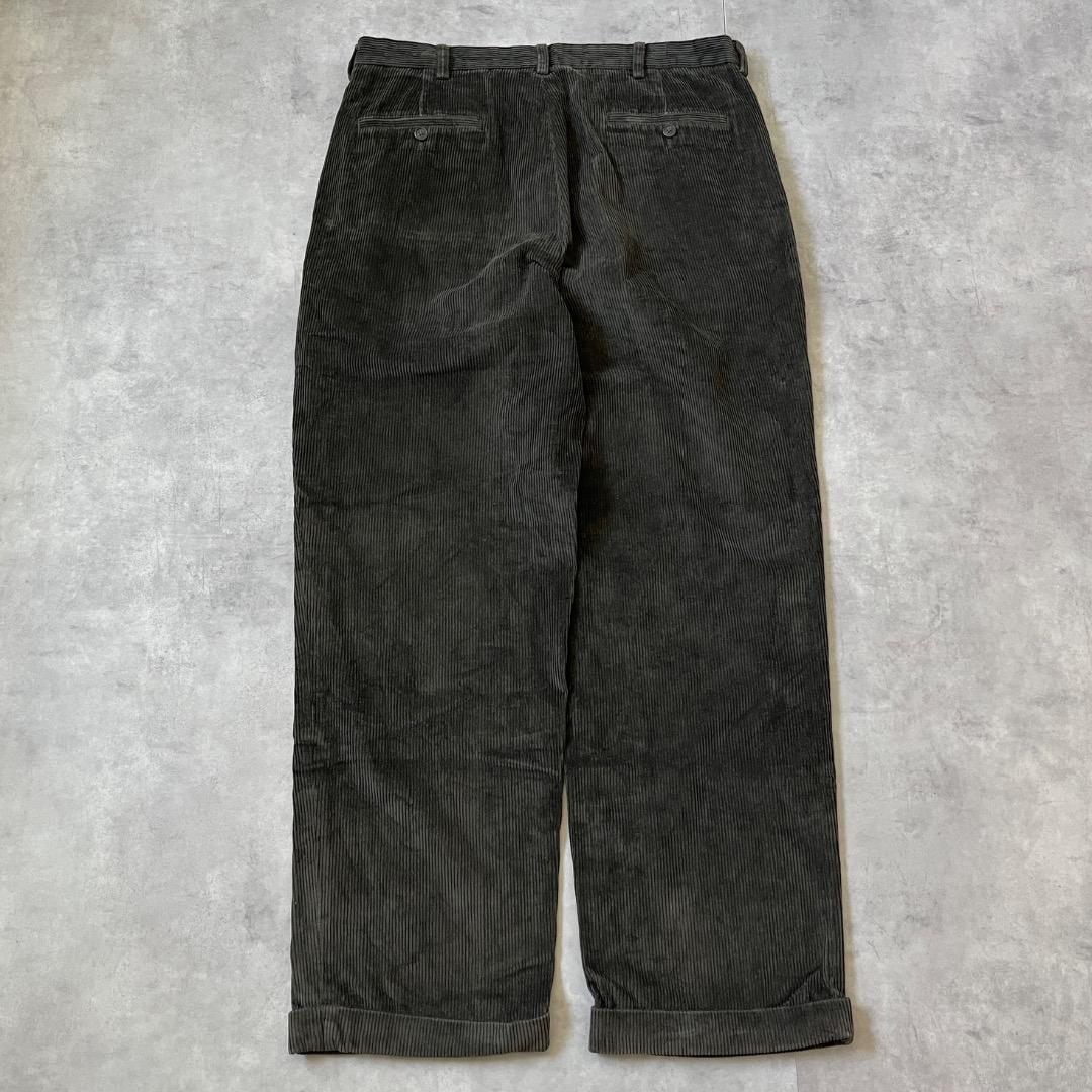 ブルックスブラザーズ W36 チノパン コーデュロイ 古着 00s 茶色