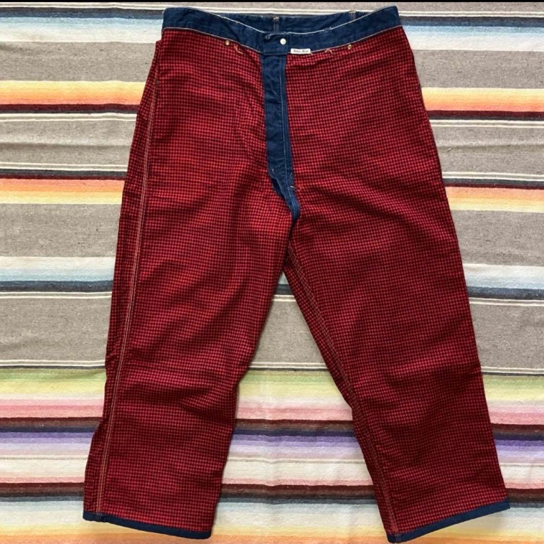 D*E様 PIONEER デニムペインターパンツ裏地付き ビンテージ50s 60