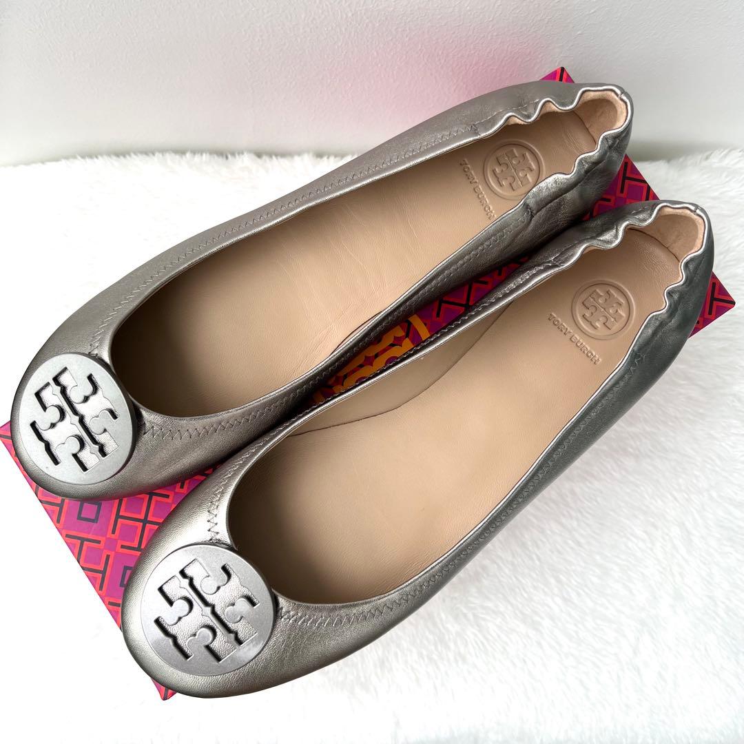 ◆新品 TORY BURCH トリーバーチ フラットシューズ us10.5◆