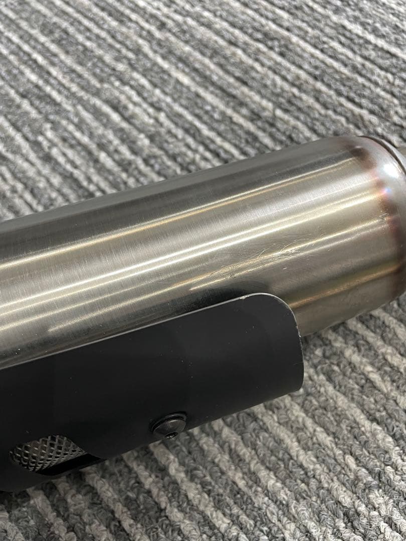 ストリートスクランブラースリップオンマフラー SIXDAYSレース用 ZARD