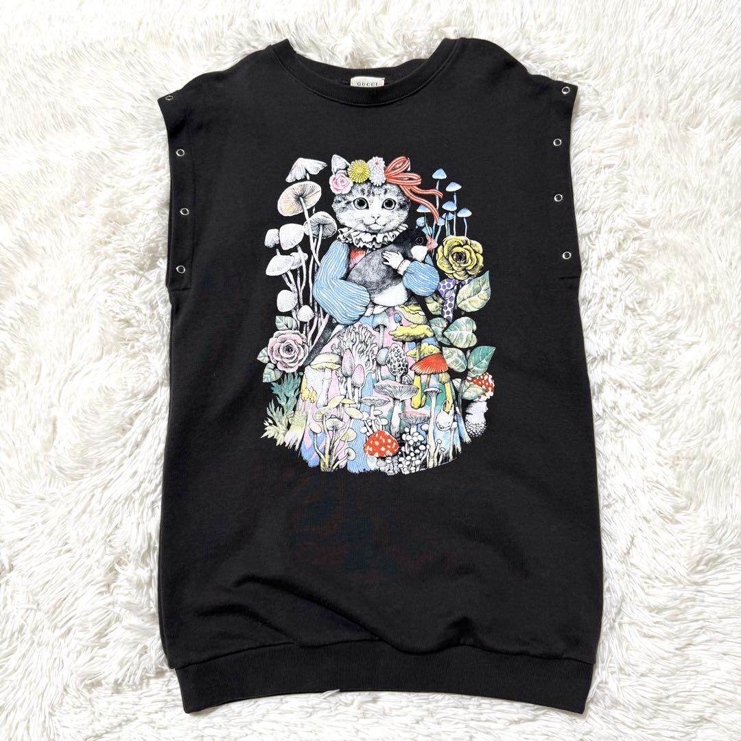GUCCI グッチ ヒグチユウコ コラボ スウェット トレーナー キャット 猫