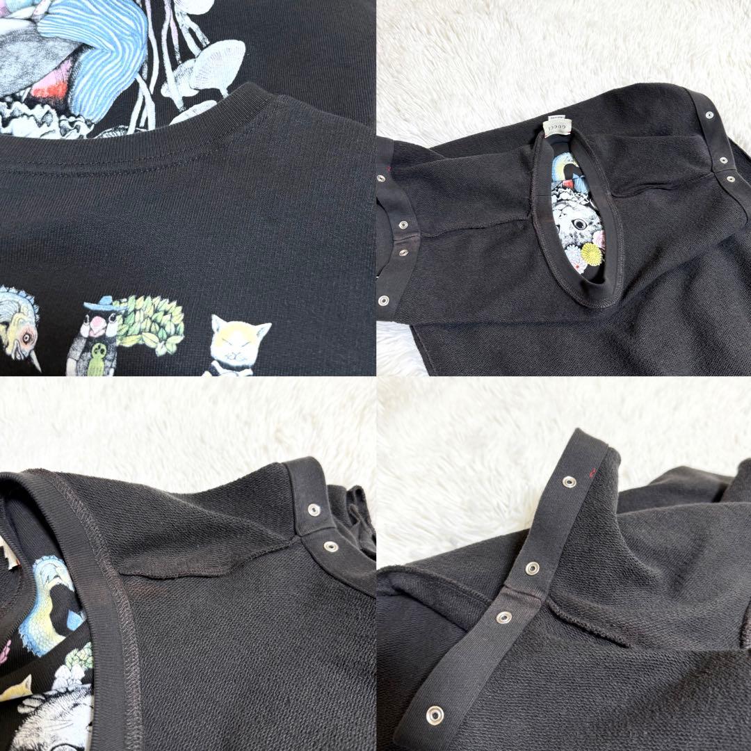 GUCCI グッチ ヒグチユウコ コラボ スウェット トレーナー キャット 猫