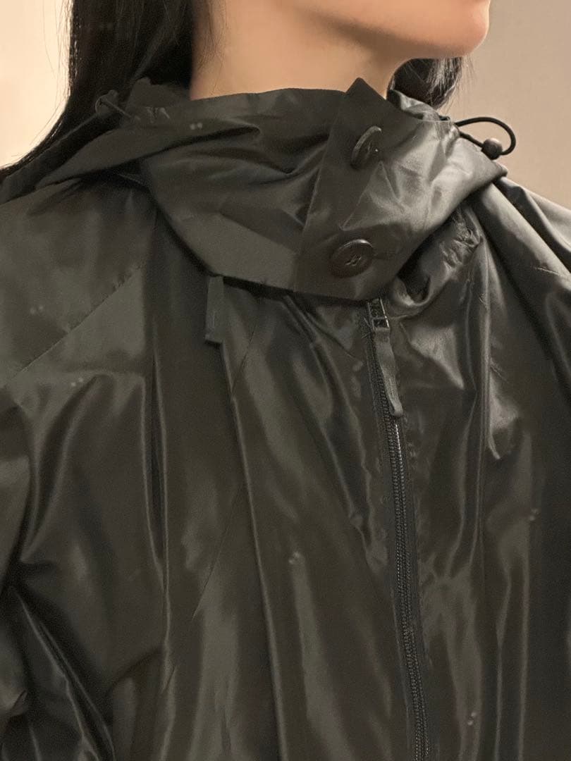 ISSEY MIYAKE ドロスト ナイロン ロングコート