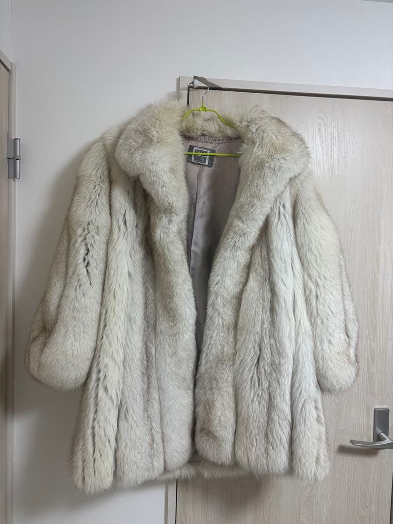 貴重！SAGA FOX ブルーフォックスファーコート