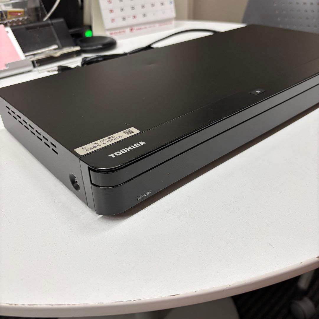 【完動・付属品フルセット】 東芝W録BDレコーダー DBR-W507 1TB換装
