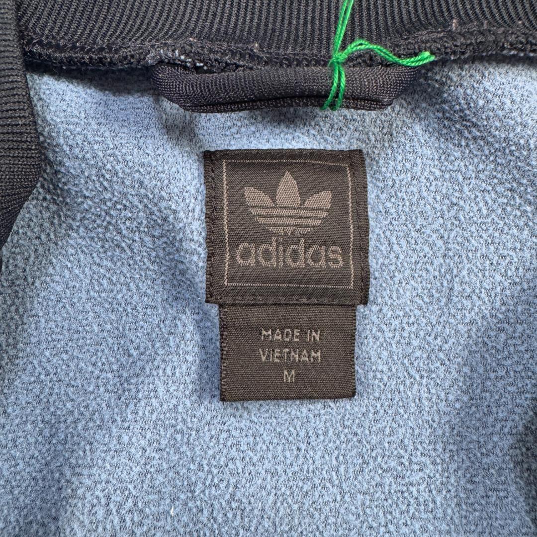 00s アディダス adidas ATP トラックジャケット 黒 水色 M