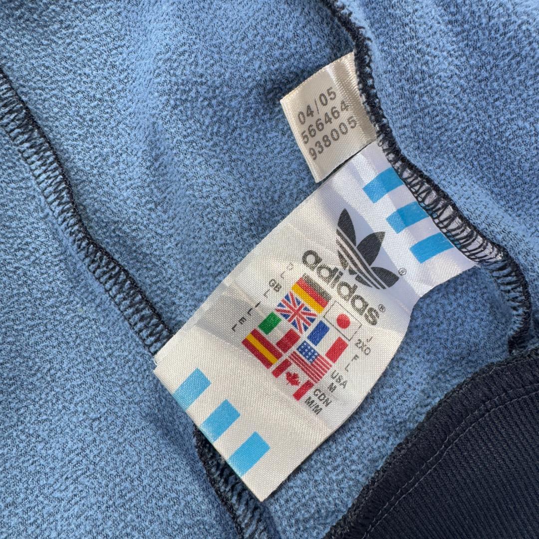 00s アディダス adidas ATP トラックジャケット 黒 水色 M