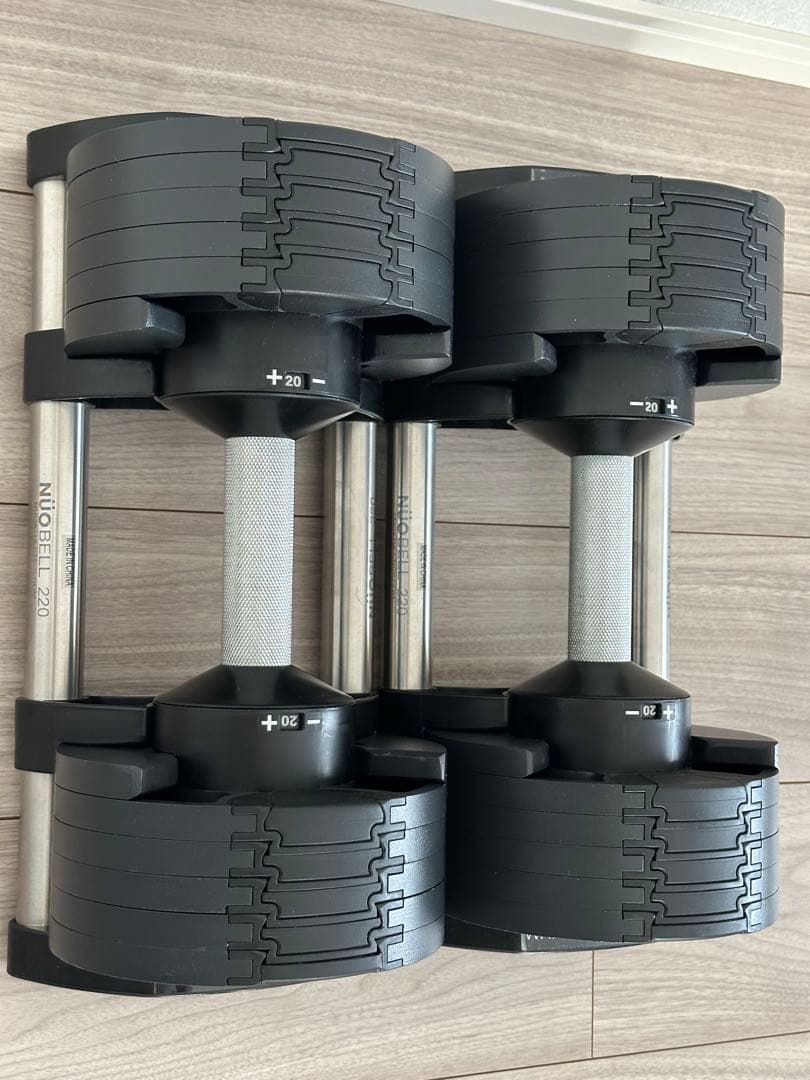 ①フレックスベル 20kg ダンベル