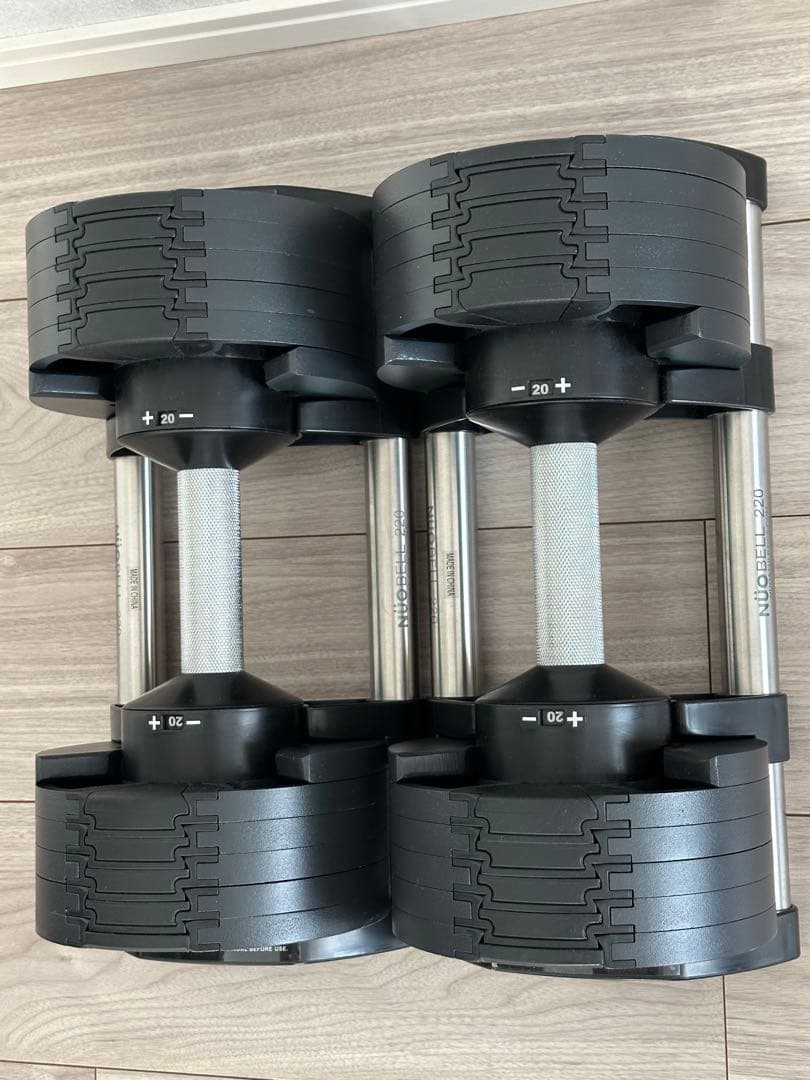 ①フレックスベル 20kg ダンベル