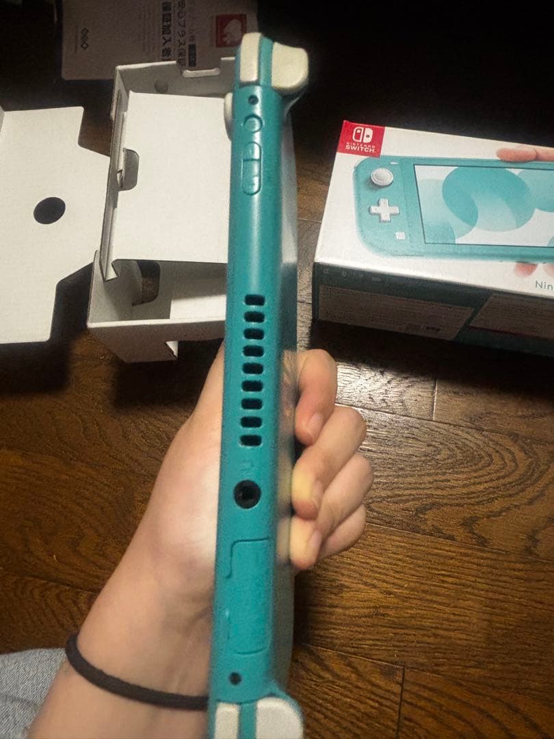 Nintendo Switch Liteターコイズブルー動作確認済み箱あり